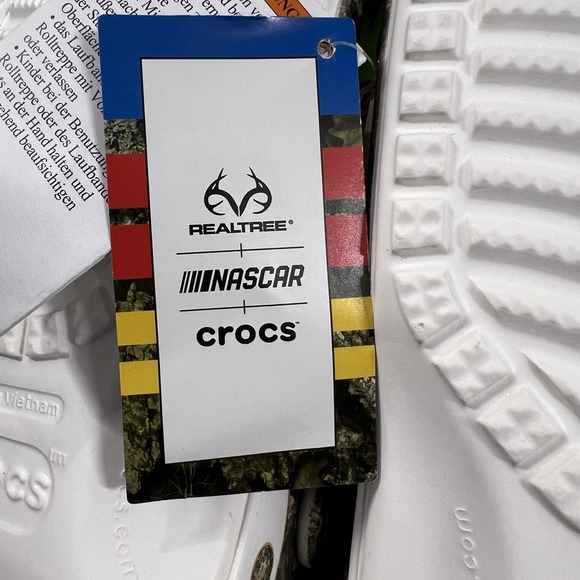 CROCS X NASCAR Men\'s Size 12 REALTREE CLASSIC CLOG‎ With Jibbitz 210827-90H New main image 12